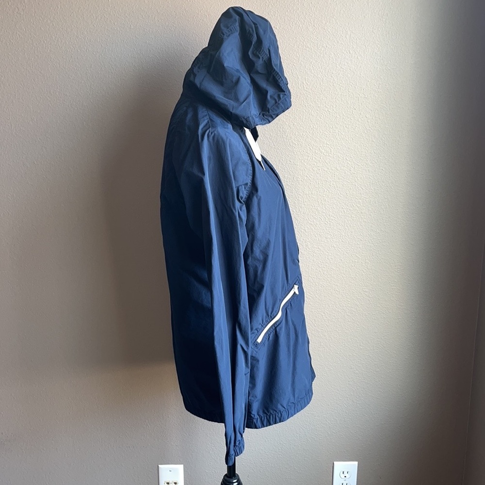 A&F Navy Rain Jacket - Picture 2 of 15